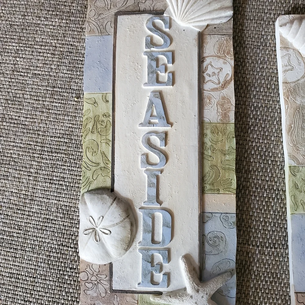 Beach and Seaside Hanging Wall Art Plaques